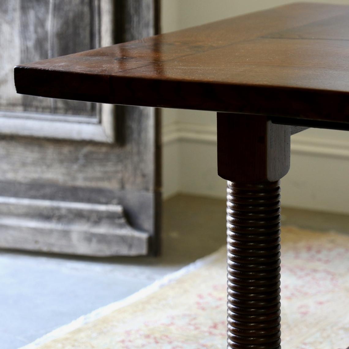 Bobbin-Legged Table// JS Editions